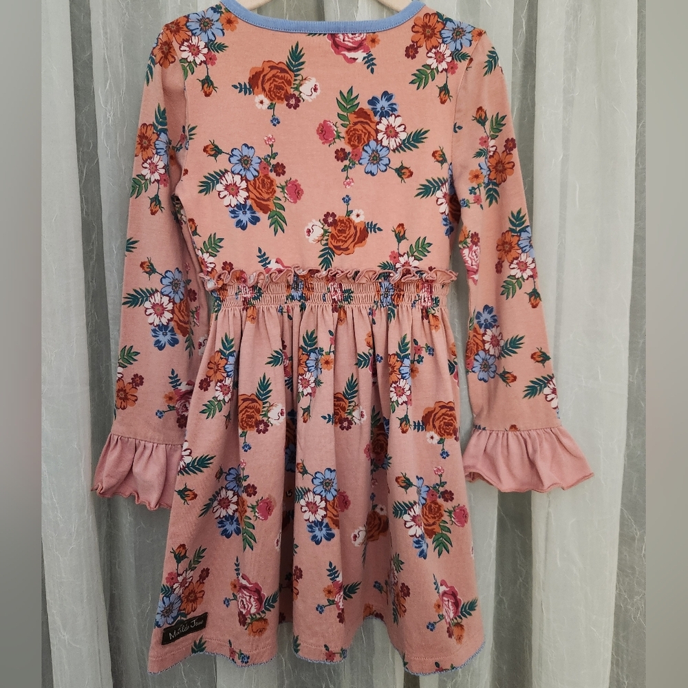 Matilda Jane Pink Floral Dress, Size 4, NWOT - Picture 3 of 4
